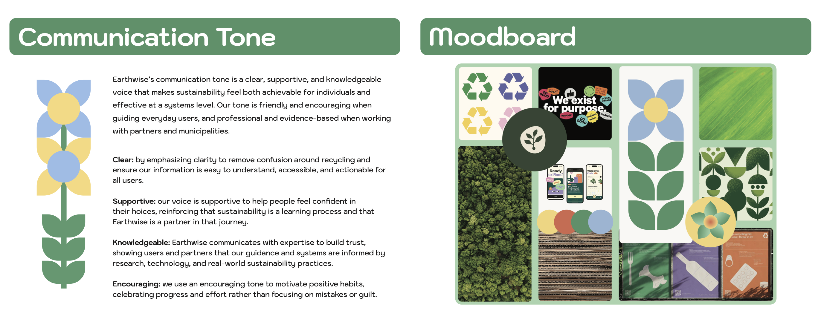 Earthwise Style Guide selected page 03.