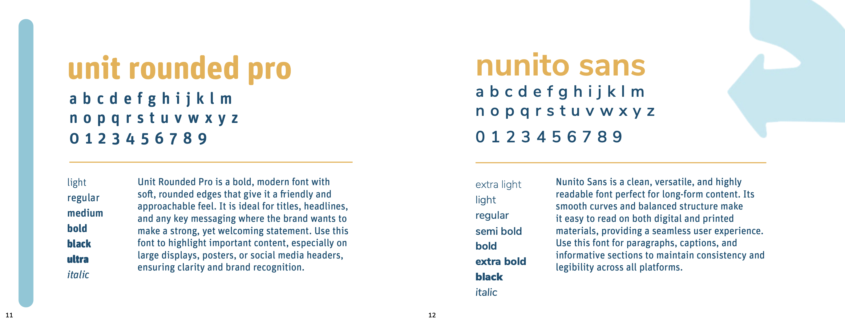 Eco Cycle Style Guide selected page 06.