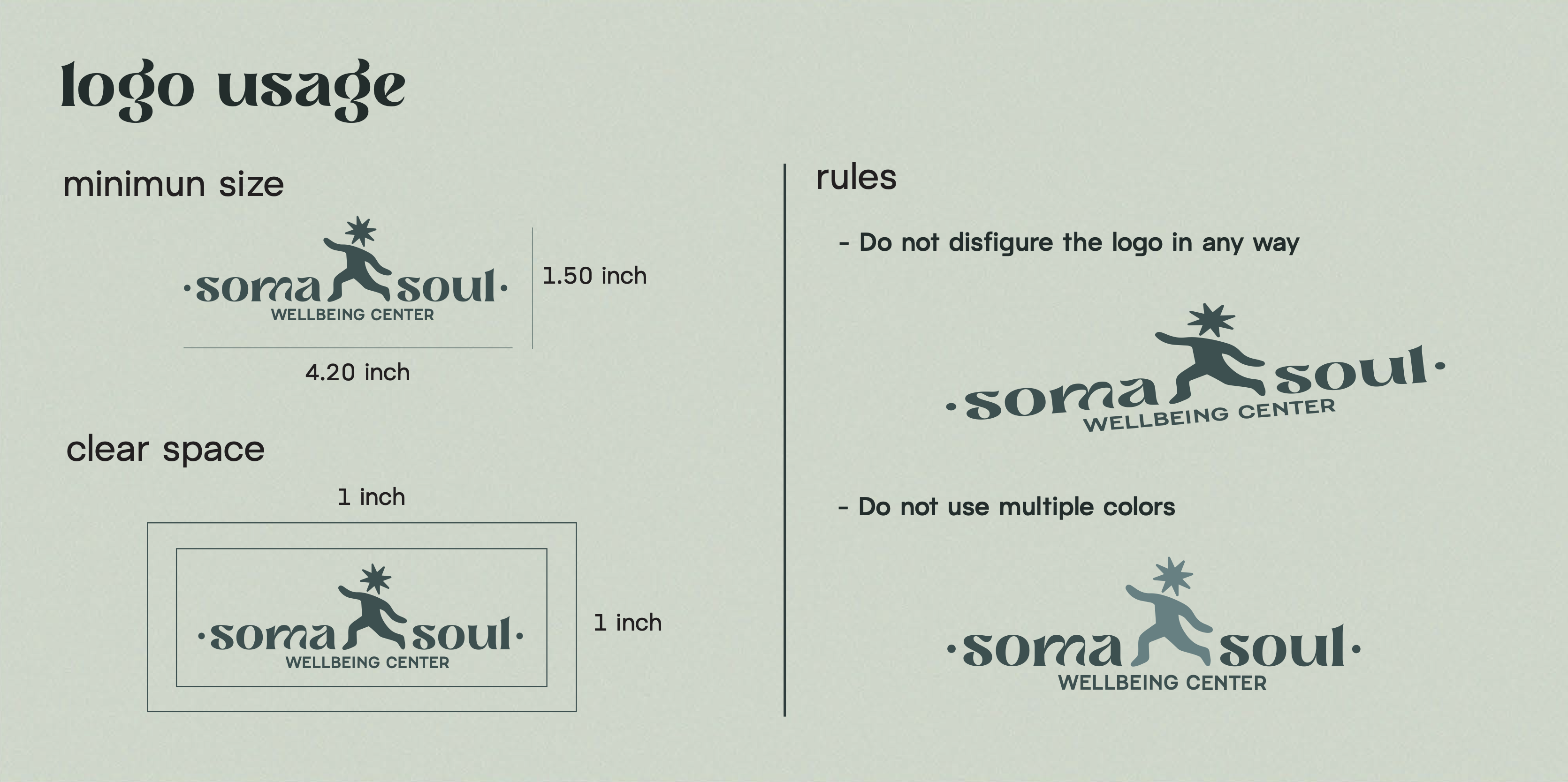 Soma & Soul Style Guide selected page 06.