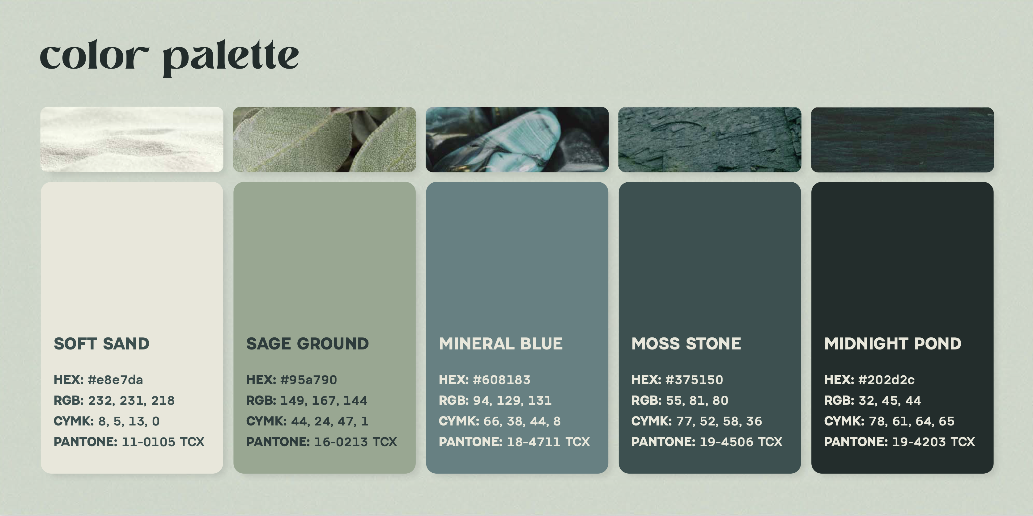 Soma & Soul Style Guide selected page 08.