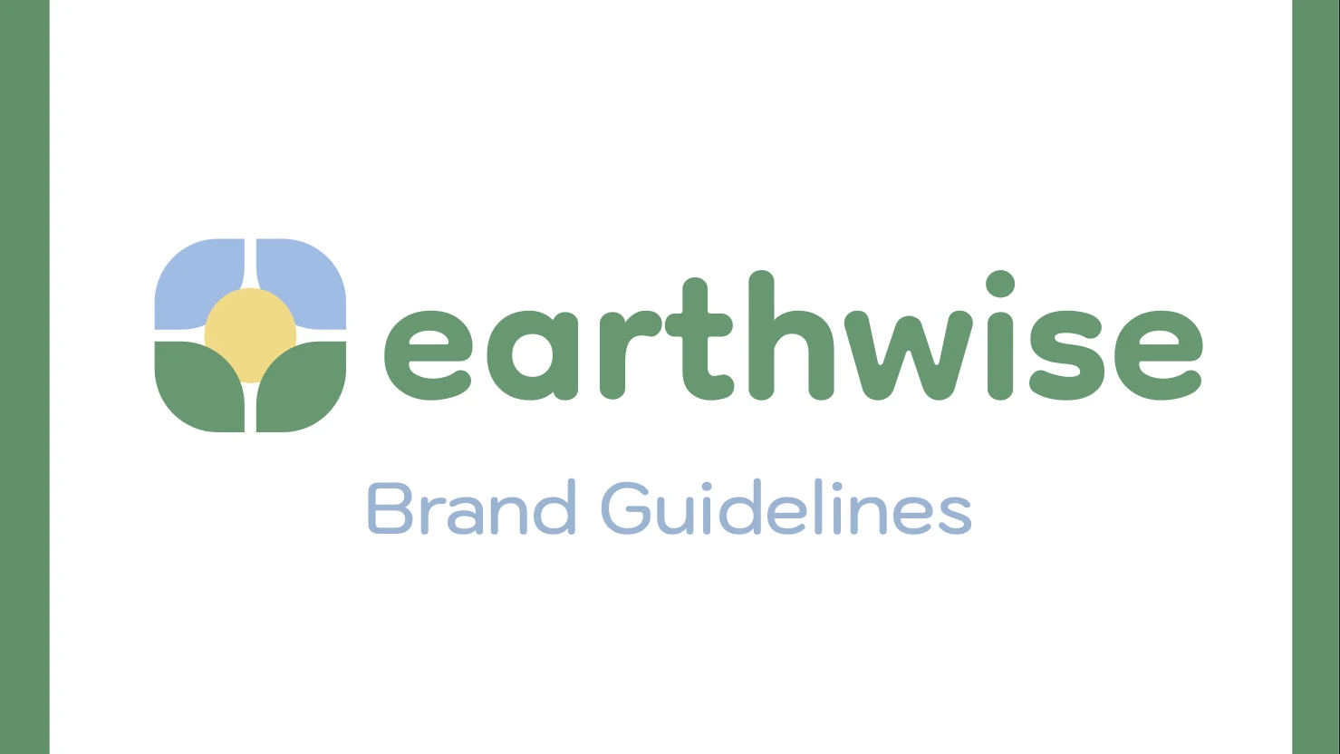Earthwise style guide screenshot preview.