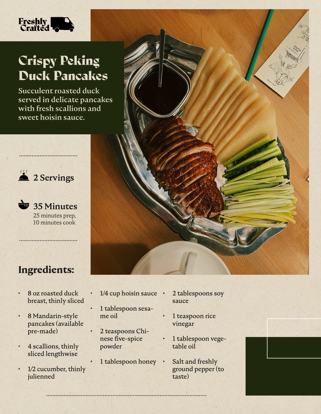 Tastefully Designed recipe layout selected student outcome 01.