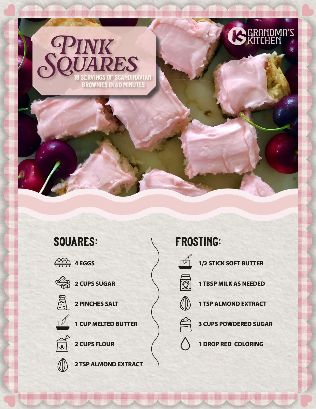 Tastefully Designed recipe layout selected student outcome 03.