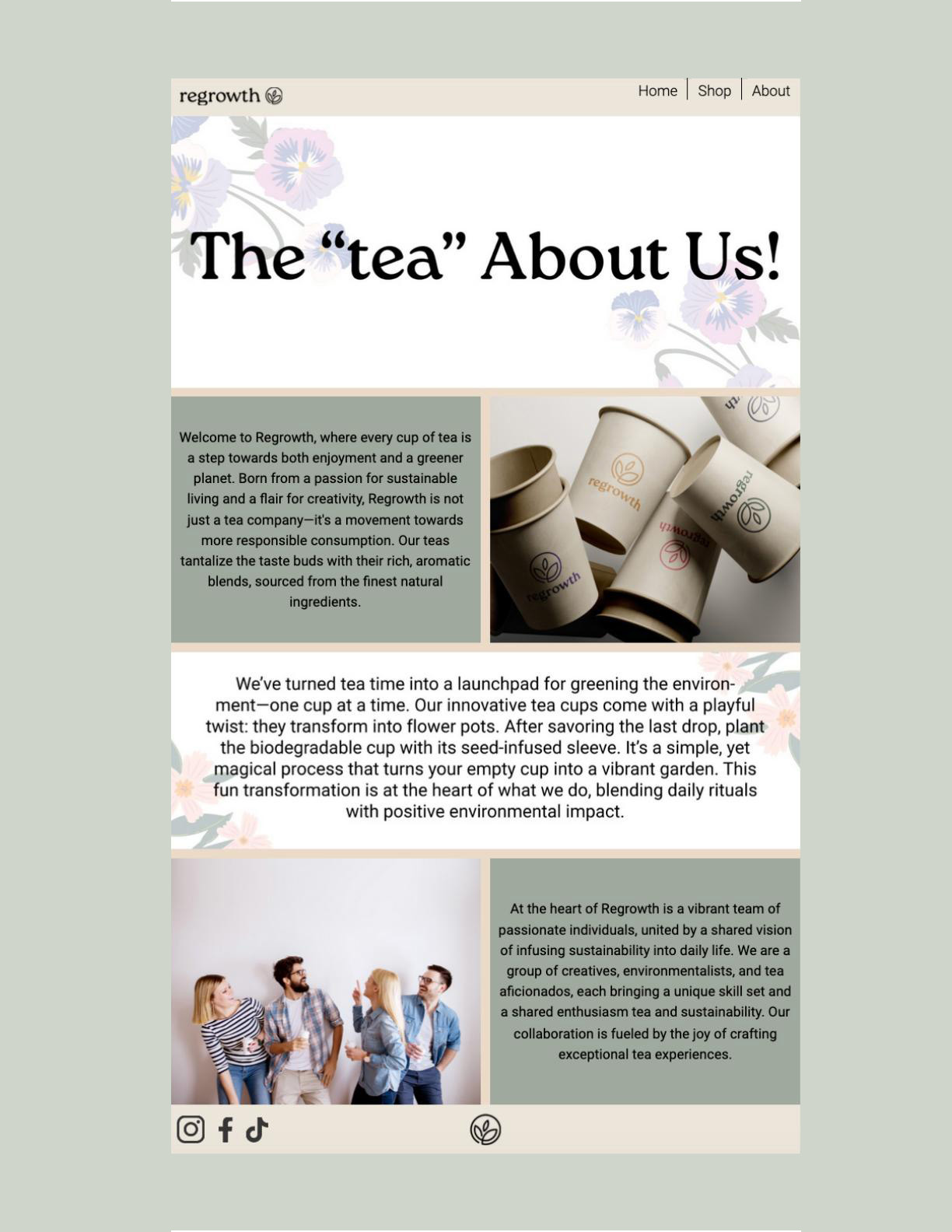 Web module layout selected student outcome 06.