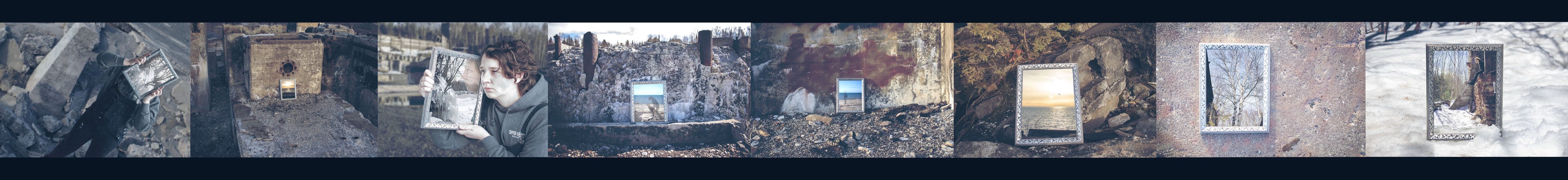 Selected student final photographic series strip 09.