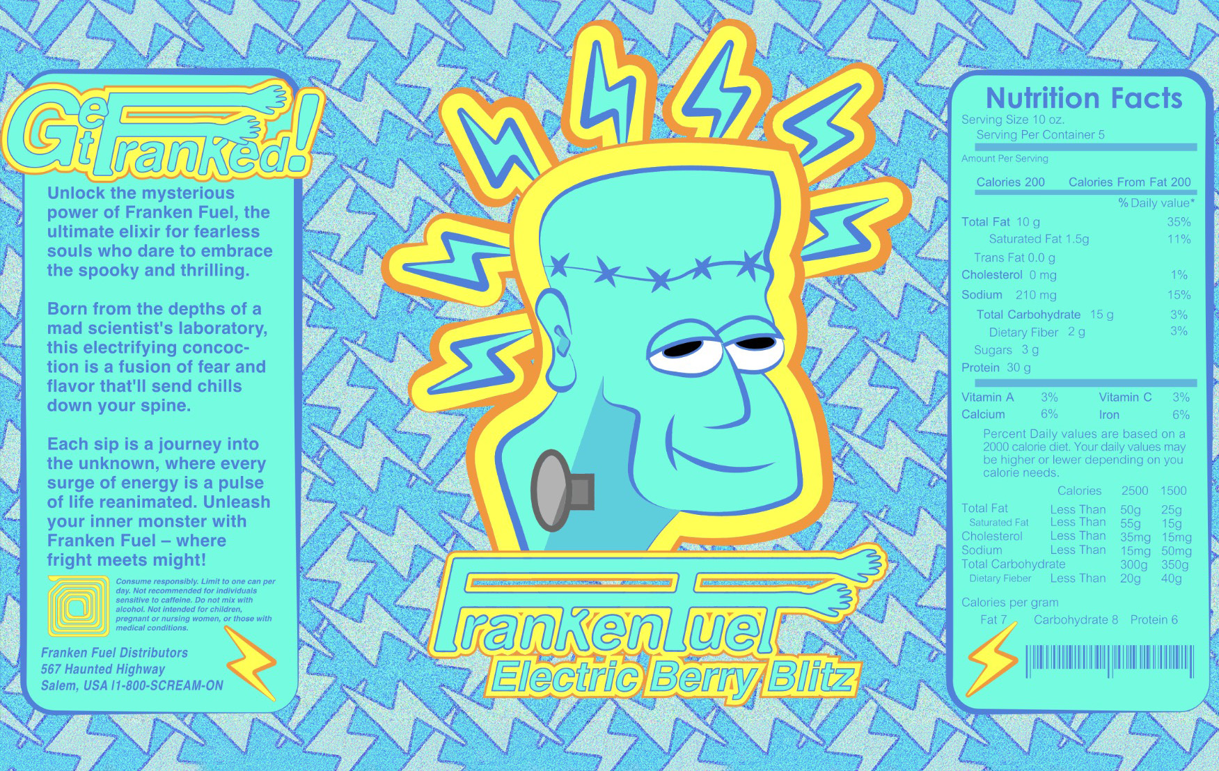 Fonts of Fright selected student outcome 03.