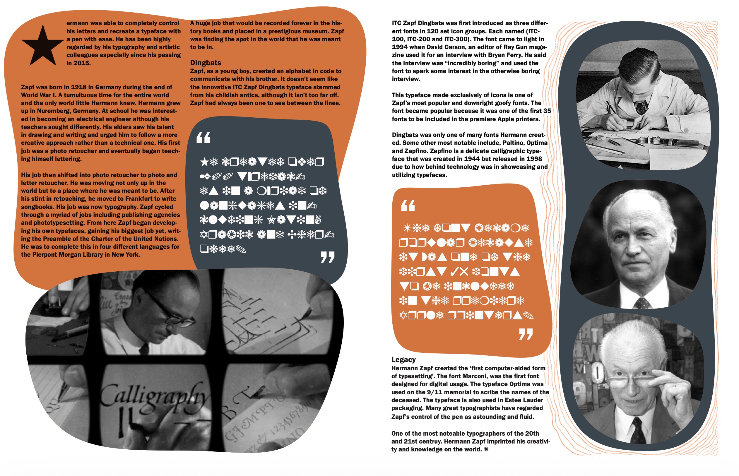 Typographic Legacies selected student outcome 02.