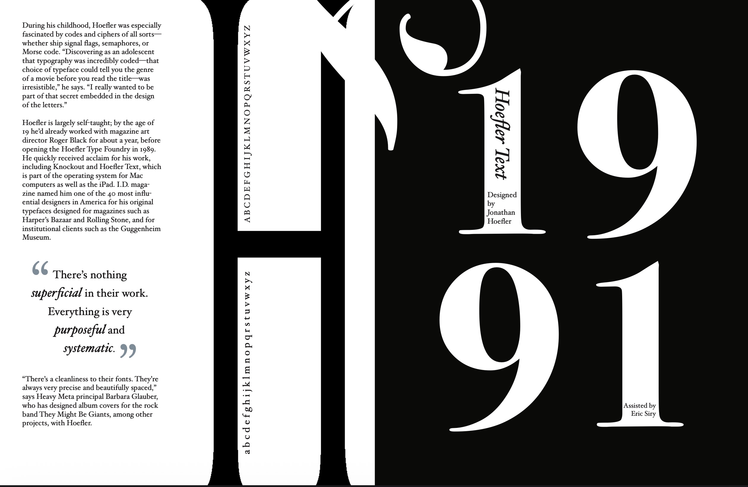 Typographic Legacies selected student outcome 04.