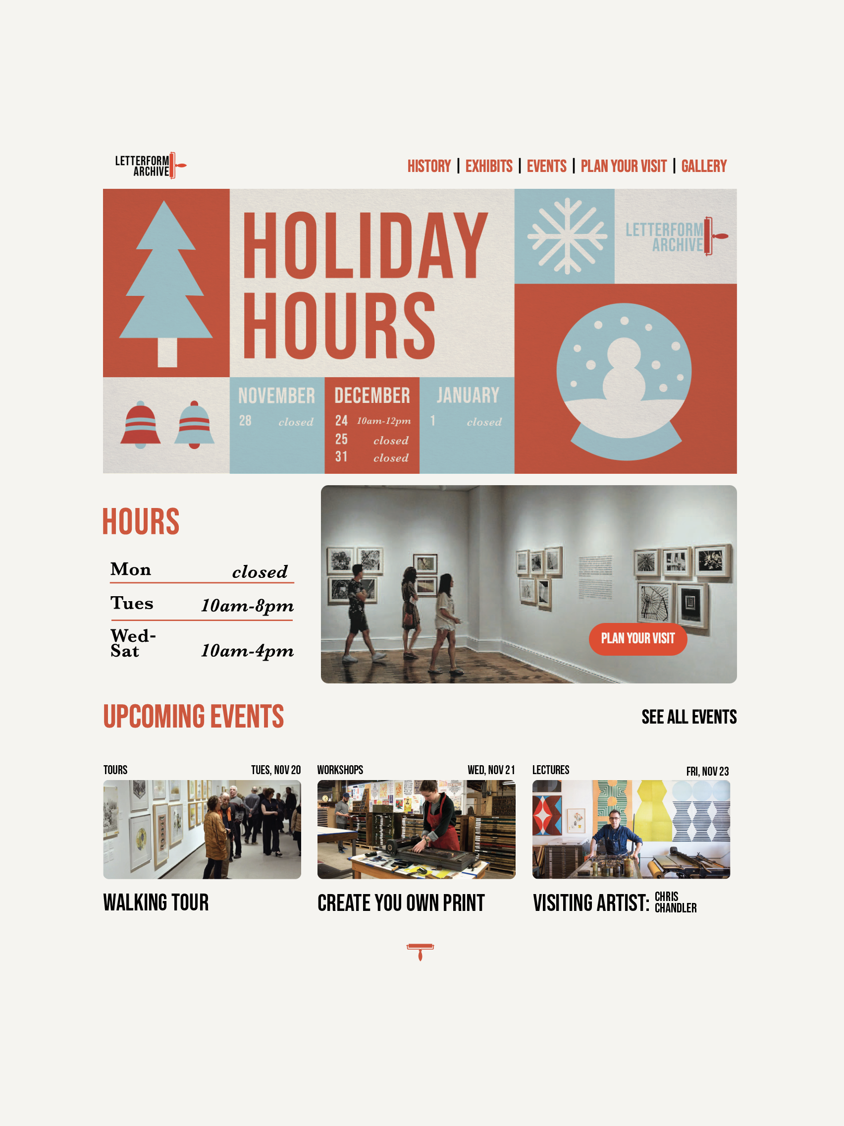 Website Typography selected student outcome 04.