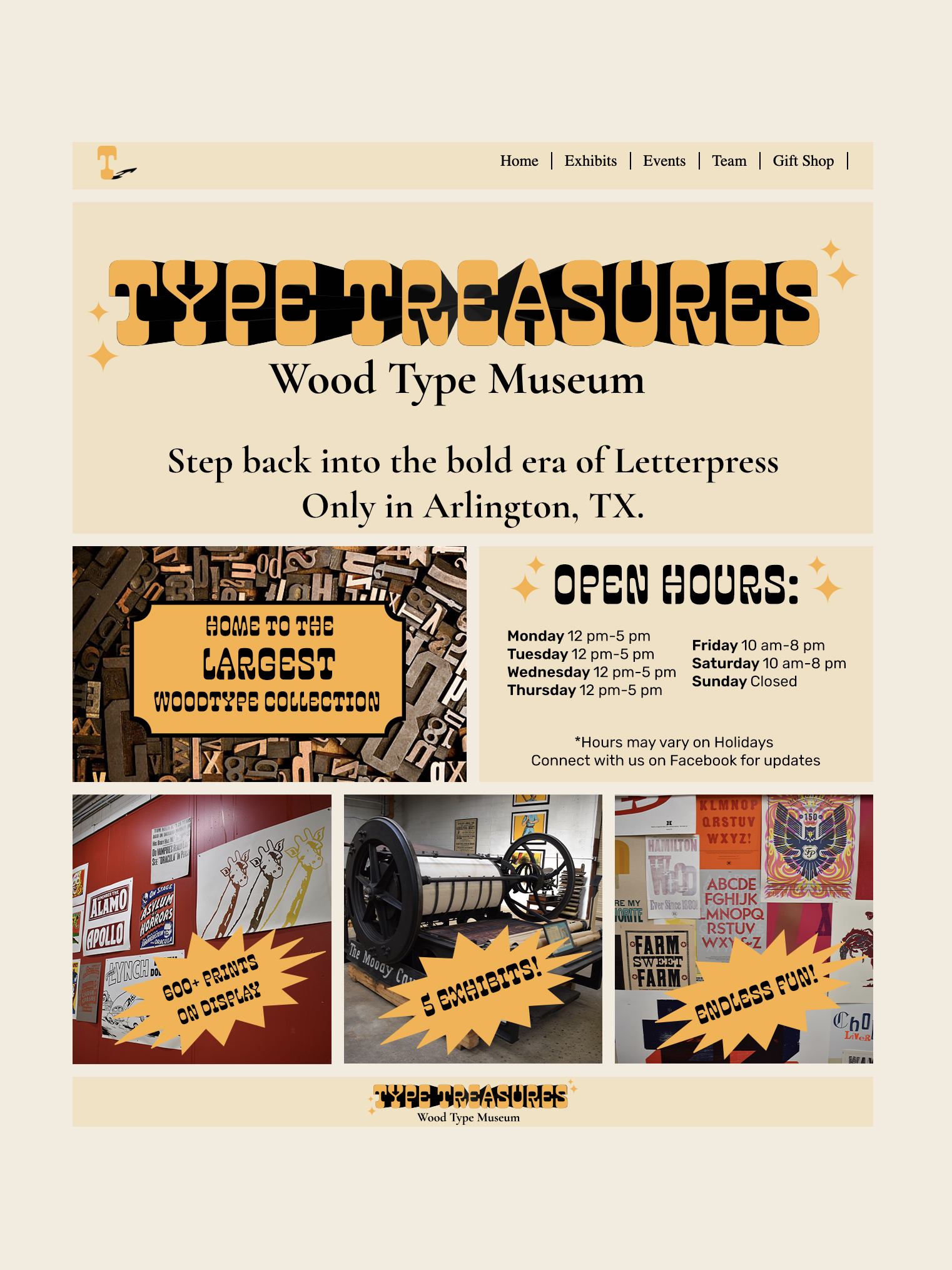 Website Typography selected student outcome 07.