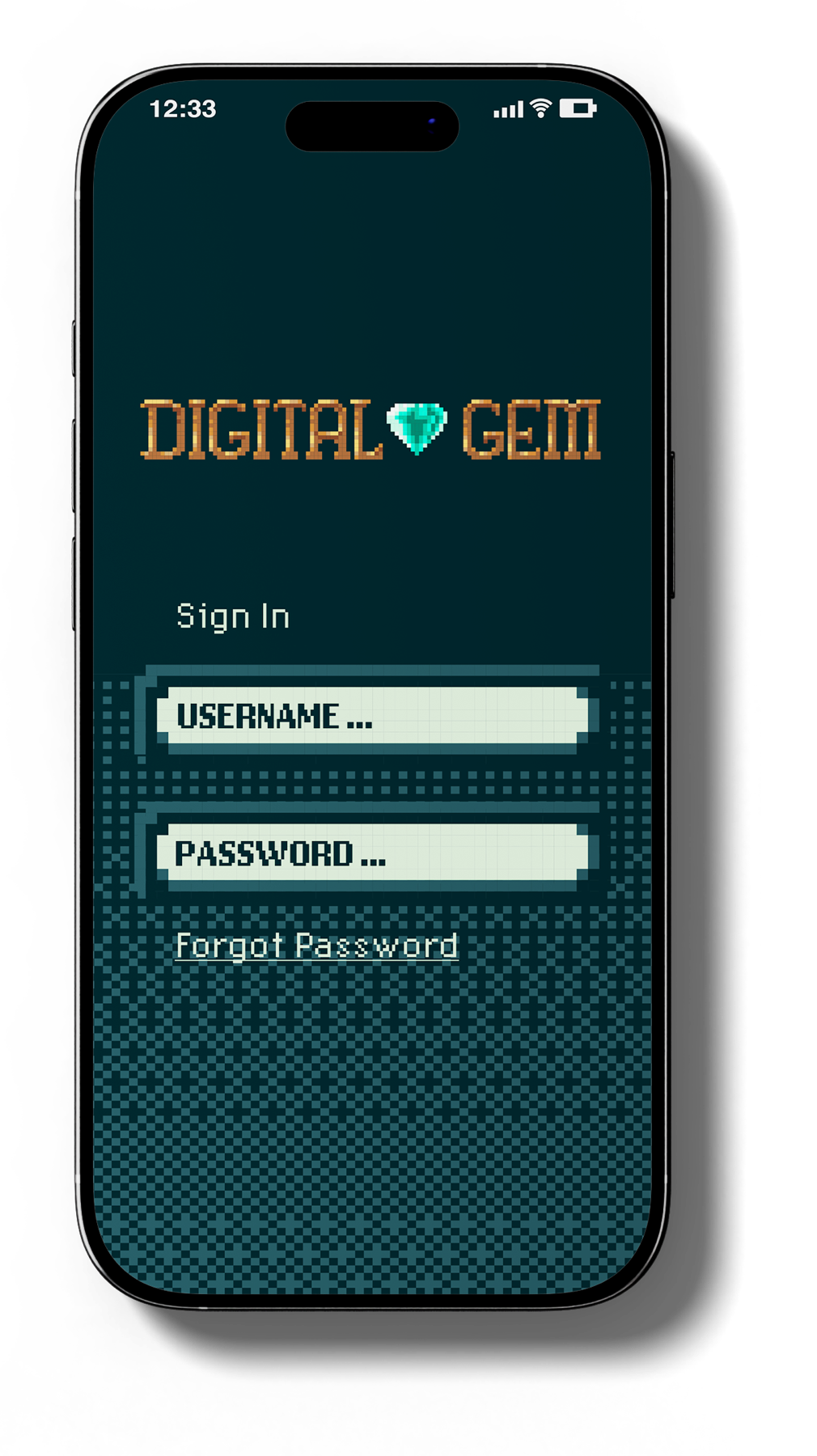 Pixel interface direction opening screen.