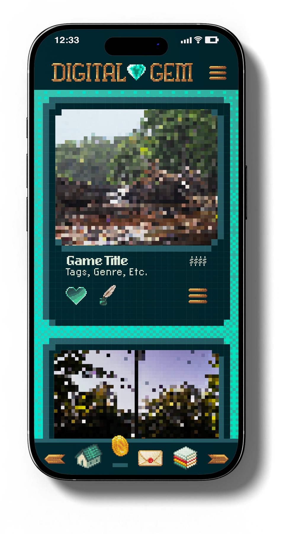Pixel interface direction secondary app screen.